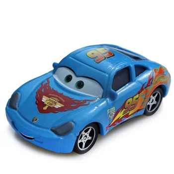 Disney Pixar Cars 2 3 Sally Šerifas Mėgėjams Žaibas McQueen draugei Metalo Diecast 1:55 Žaislas lydinio Automobilio modelį vaikams