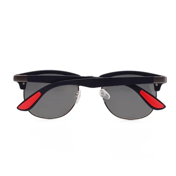Naujas poliarizuota vyriški akiniai nuo saulės UV400 akiniai pusiau metalinis kvadratinis rėmas moteriški akiniai nuo saulės mados prekės ženklą, dizainą, vairavimo akiniai nuo saulės