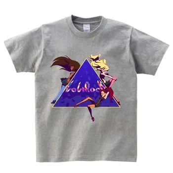 Vaikai LoliRock Stebuklinga Mergaitė Dizaino Marškinėliai Mielas Vaikų Viršūnes Berniukų/Mergaičių atsitiktinis Marškinėliai 3T-9T NN