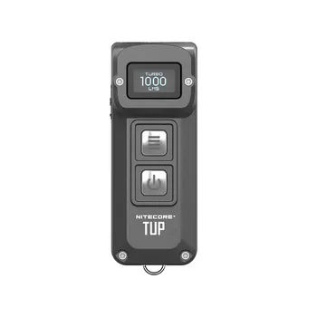 NITECORE TUP USB Įkrovimo MINI Žibintuvėlis CREE XP-L HD V6 LED max 1000 liumenų šviesos atstumas 180 metrų EDC Žibintuvėlis kišenėje šviesos