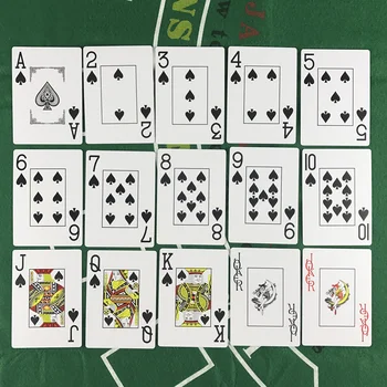 10 Rinkiniai/Daug Sklandžiai Vandeniui Baccarat Texas Hold ' em Plastikinės Kortos PVC Pokerio Klubas Kortos stalo Žaidimas 2.48*3.46 colių Yernea