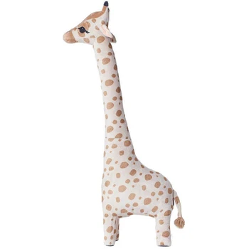 Didelis Dydis Modeliavimo Žirafa, Pliušiniai Žaislai, Minkšti Iškamša Žirafa Miega Lėlės Žaislas Berniukams, Mergaitėms Gimtadienio Dovana Vaikams Žaislas