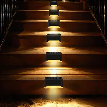 LED Žingsnis Šviesos Saulės Laiptų Lempos Vandeniui Sienos, Šviesos, Lauko, Sodo Kelias Kieme Kiemo Laiptais Žingsniai Lempos Šviesos Turėklai