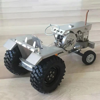Traktoriaus Formos Oru Aušinamas Stirlingo Variklio Modelis, Švietimo Ir Mokslo Variklio Modelis 2019 Naują Atvykimo