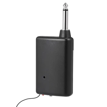 Mini Belaidės Clip-on FM Lavalier Microphone Mic Sistemos Balso Stiprintuvo Siųstuvas, Imtuvo 6.5 mm Iš Konferencijos Kalbos