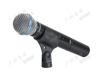Bendrosios pakavimo Vieno Kanalo UHF vokalo Bevielis Mikrofonas profesionalų KTV Karaoke Etape DJ Dainuoti Mikrofoną PGX4