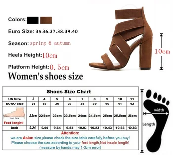 2019 Gladiatorių Sandalai Mados Moterų Sandalai Aukštakulnius Atvira kojų Čiurnos Dirželis Elastinės juostos Batų Dydį, 34-43 Siurbliai, juoda