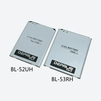 Telefono Baterija BL-49SF BL-52UH BL-53RH BL-59JH BL-59UH Už LG H735T G2, G4 mini L65 MS323 Optimus GJ E975W L7 F3 D618 Baterijos