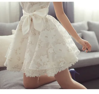 2019 m. mergina vasaros drabužių baltoji princesė vaikų mergaičių nėrinių suknelės paauglių 12 14 16 metų skraiste filė mergina suknelė
