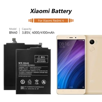 Geros kokybės AAA Telefono Baterija BN40 Už Xiaomi Redmi 4 Pro Prime RAM 3G 32G ROM Edition 