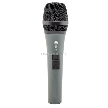 E845S Micrphone on/off Jungiklis profesionalus Mikrofonas Vokalo įrašymas sennheisertype mikrofonas KTV dainuoti