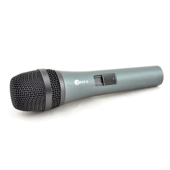 E845S Micrphone on/off Jungiklis profesionalus Mikrofonas Vokalo įrašymas sennheisertype mikrofonas KTV dainuoti