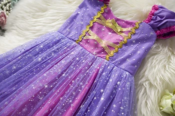 Princesė Suknelės Mergaičių, Cosplay Kostiumai, Blizgučiai Tutu Vaikai Vaikai Helovinas Šalis Gimimo Diena Dress Up Fantazijos Vestido
