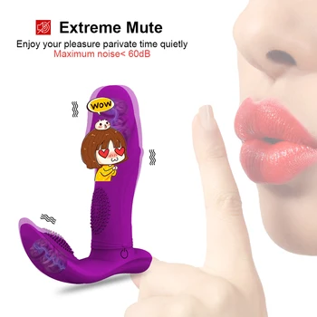 Nešiojami Drugelis Dildo Vibratorius Suaugusiųjų Sekso Žaislai Moterims, G Spot Klitorio Stimuliatorius Belaidžio Nuotolinio Valdymo Vibratorius Kelnaitės