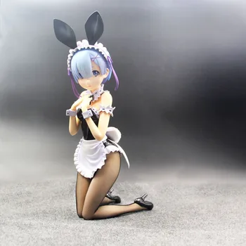Bunny Mergina Re:Gyvenimas kitame Pasaulyje Nuo Nulio Rem Figma PVC Veiksmų, Kolekcines, Modelį, Žaislai, Lėlės Japonų Anime Duomenys