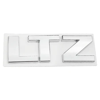 1pc Metalo LTZ Logotipas, Emblema Ženklelio Lipdukai, Auto Galiniai Kamieno Lipdukas Automobilio Stilius Už Chevrolet Cruze Aveo Captiva Lacetti Malibu Plaukti