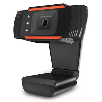 DeepFox USB WebCam 0.3 MP Web Kamera 360 Laipsnių Pasukti su MIC Clip-on web Kamera 