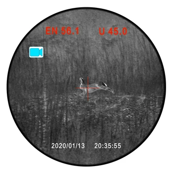 Atradimas Skaitmeninis Naktinio Matymo taikymo Sritis HD 5-20X 850nm IR Infraraudonųjų spindulių Taktinis Medžioklės Riflescope 1080P Wifi Kamera, Optikos Taikikliai