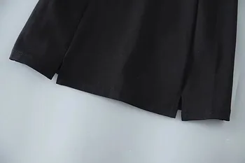 Vasaros Spageti Dirželis Midi Suknelė Juoda Sexy naktinis Klubas vakarą Rankovių Wrap Slim Backless Mini Suknelė Moterų Drabužių 2020 m.