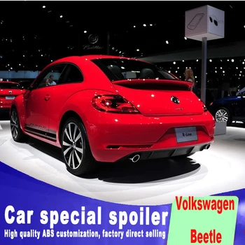 Gruntas arba balck baltos spalvų, dažytos, naujos konstrukcijos ABS 2013 m. iki 2018 metų Automobilio Galiniai Kamieno Spoileris Sparno vw Volkswagen Beetle