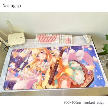 BanG Svajonė padmouse Kawaii aksesuaras 900x400x4mm pelės mygtukai anime lošimų verslo guminiai kilimėliai klaviatūra didelių pelės kilimėlis gamer