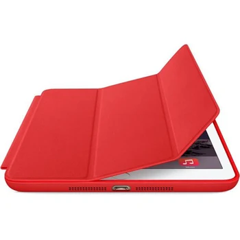 Tris Kartus Silikono Apsaugos Atveju iPad mini 1 2 3 Pro Oro 3 Pilnas draudimas Apversti Smart Pažadinti Atveju, iPad 2019 Pro 2020 m.