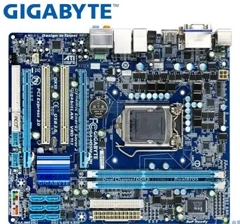 Gigabyte GA-H55M-S2H originalus plokštė intel LGA 1156 DDR3 H55M-S2H 8GB paramos i3 i5 i7 h55 naudoti darbastalio plokštė