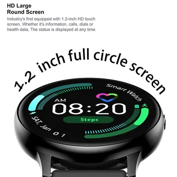 DT88 Pro Smart Watch Vyrai Moterys Smartwatch Apyrankę Fitneso Aktyvumo Seklys Nešiojami Įrenginiai Vandeniui Širdies ritmo Monitorius Grupė