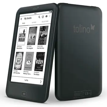 Ebook reader Tolino Shine2 HD 300PPI ereader 6-colių rašalo ekraną e-knyga, 4G atminties Apšvietimas paramos WIFI e-rašalo