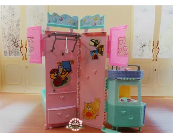 Originalias Barbie Lėlės Vonios Rinkinys Dušo Namų Baldai 1/6 Bjd Doll Ccessories Vonia Princesė Doll House Set Vaiko Žaislas Dovana
