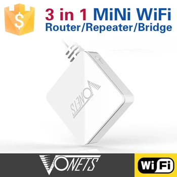 VONETS VAR11N-300 300Mbps Mini wifi router - wifi bridge/wifi kartotuvų