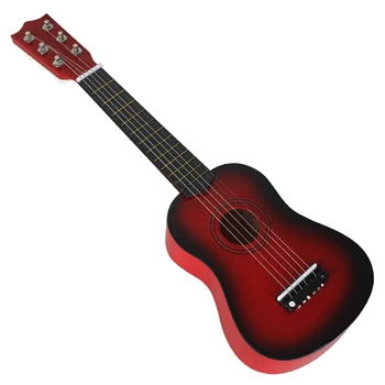 KARŠTO 21 Colio 6 Stygos Mažas Mini Gitara Liepų Gitara su Pick Stygos Muzikos Instrumentai Žaislas Vaikams, Vaikų Dovanų