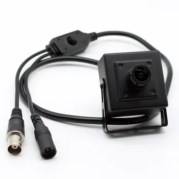 Mini Žvaigždės HD 1080P HAINAUT CVI TVI CVBs 4in1 VAIZDO kamera Sony NVP2441+IMX307 IMX322 juodos šviesos Saugumo dėžutę