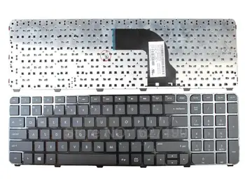 Naujas JAV Nešiojamojo kompiuterio Klaviatūra HP DV7-7000 BLIZGUS RĖMAS JUODAS(Win8) Remontas, Pakeitimas Nešiojamojo kompiuterio/Nešiojamas klaviatūras