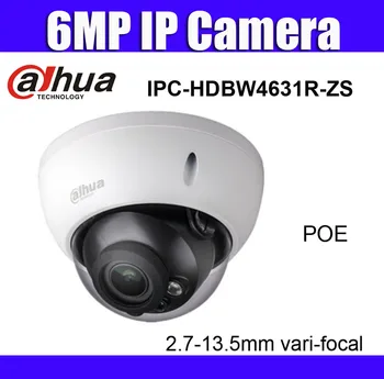 IPC-HDBW4631R-ZS 6MP poe IP Kamera, 2.7 mm, ~13,5 mm vari-focal objektyvas pakeisti ipc-hdbw4433r-z POE H2.65 IR50m SD Kortelės lizdą, Kamera