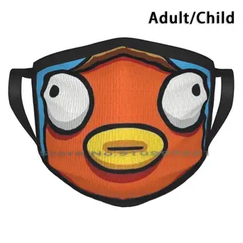 Vaikai Benjy Žuvytę Flopper Fishstick Custom Design Dėl Vaikų, Suaugusiųjų Kaukė, Filtras Plaunamas Veido Kaukė Žuvų Vaikai Vaikai Benjy Žuvytę