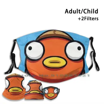 Vaikai Benjy Žuvytę Flopper Fishstick Custom Design Dėl Vaikų, Suaugusiųjų Kaukė, Filtras Plaunamas Veido Kaukė Žuvų Vaikai Vaikai Benjy Žuvytę