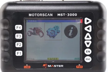 Originalus Meistras MST-3000 Motociklų Diagnostikos Skaitytuvas transporto Nuoma Elektroninės Diagnostikos Priemonė Gedimų Kodų Skaitytuvas Motociklo