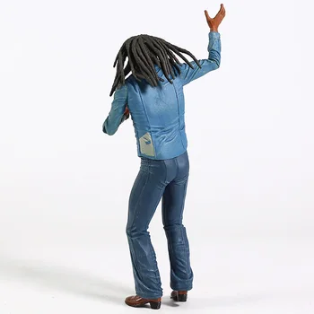 Bob Marley Veiksmų Skaičius, Žaislų Legendos Jamaika Dainininkas Bob Marley Su Mikrofonu Ekrane Kolekcijos Lėlės Gimtadienio Dovana