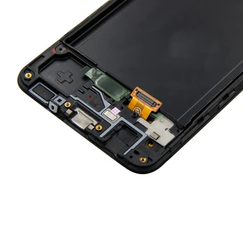 Samsung Galaxy A30S A307 SM-A307FN/DS A307F/DS A307F LCD Ekranas Jutiklinis Ekranas skaitmeninis keitiklis Stiklo komplektuojami su Rėmo