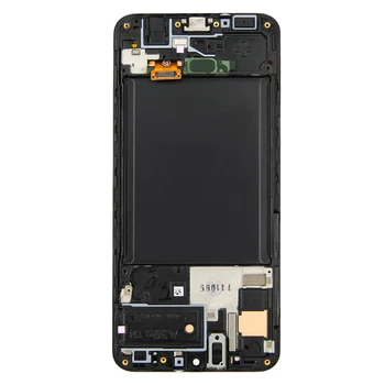 Samsung Galaxy A30S A307 SM-A307FN/DS A307F/DS A307F LCD Ekranas Jutiklinis Ekranas skaitmeninis keitiklis Stiklo komplektuojami su Rėmo