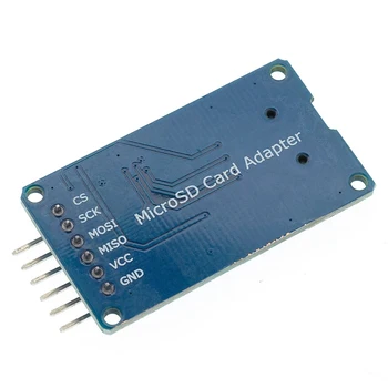 10vnt SPI Micro SD Saugojimo Mciro SD TF Atminties Kortelės Shield Modulis B64