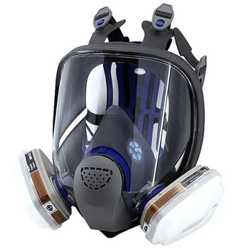 7 In 1 FP-402 Ultimate FX Visiškai Facepiece Daugkartinio naudojimo Respiratorių Anti-Dujų Dulkėms Dažų Purkštuvu Cheminių Rūgščių ir Šarmų Dulkinio Kaukė