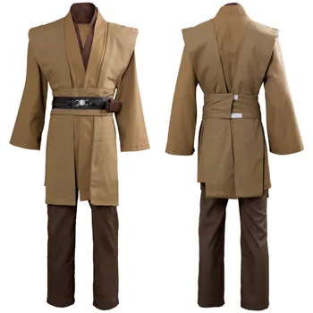 Star Cosplay Karai Obi Van Kenobi Kostiumas Jedi Knight Kostiumas Anakin Skywalker Kostiumai Helovyno Karnavalas Ruda Uniforma Ne Apsiaustas