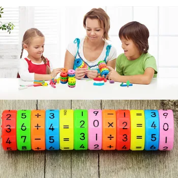 6 Vnt. Magnetinių Montessori Vaikų Švietimo Žaislai Vaikams, Matematikos Numerius 