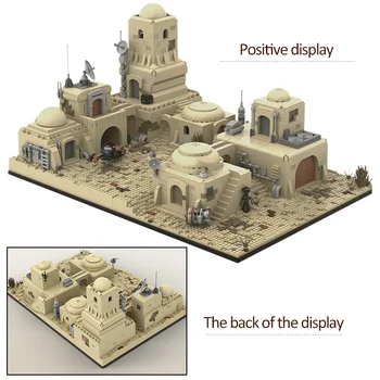Ss Space Star Tatooine Mos Eisley Cantina Du Kartus Aukštų Miesto Karai Blokai Kūrėjas Plytų Žaislai Vaikams