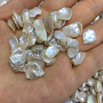 5VNT Natūralių Perlų Karoliukai Gėlavandenių Perlų Žiedlapis Prarasti Formos Karoliukų, Skirta 