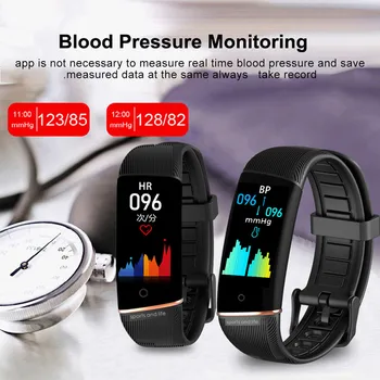 LIGE 2019 Naujas Smart Apyrankę Širdies ritmo monitorius kraujo spaudimas Daugiafunkcinis sporto vandeniui smart apyrankės, Skirta 