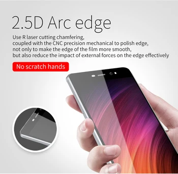 TCICPC Už Xiaomi Redmi 4 Pro Grūdintas Stiklas 9H HD Aišku, Visiškai Padengti Apsaugine Stiklo Redmi 4 Pro Prime Screen Protector Filmas