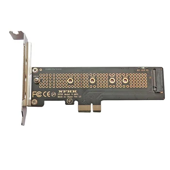 1 Set Aukštos Kokybės NVMe PCIe M. 2 NGFF SSD Į PCIe X1 4.0 Adapterio Kortelės Laikiklis Su Naujais